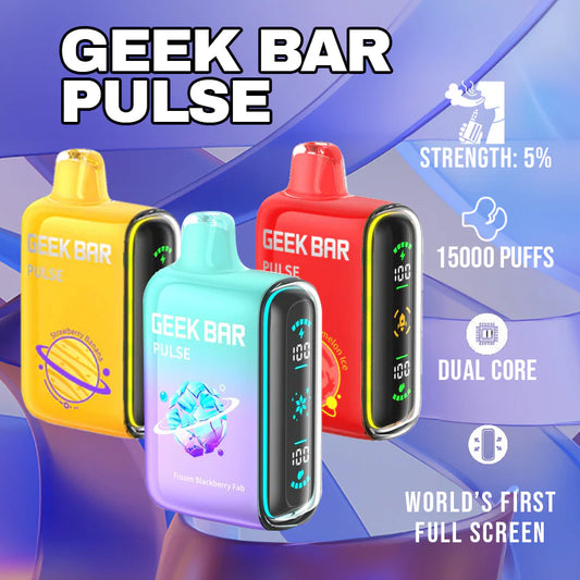 Geek Bar Pulse Disposable vape | 15,000 Hits